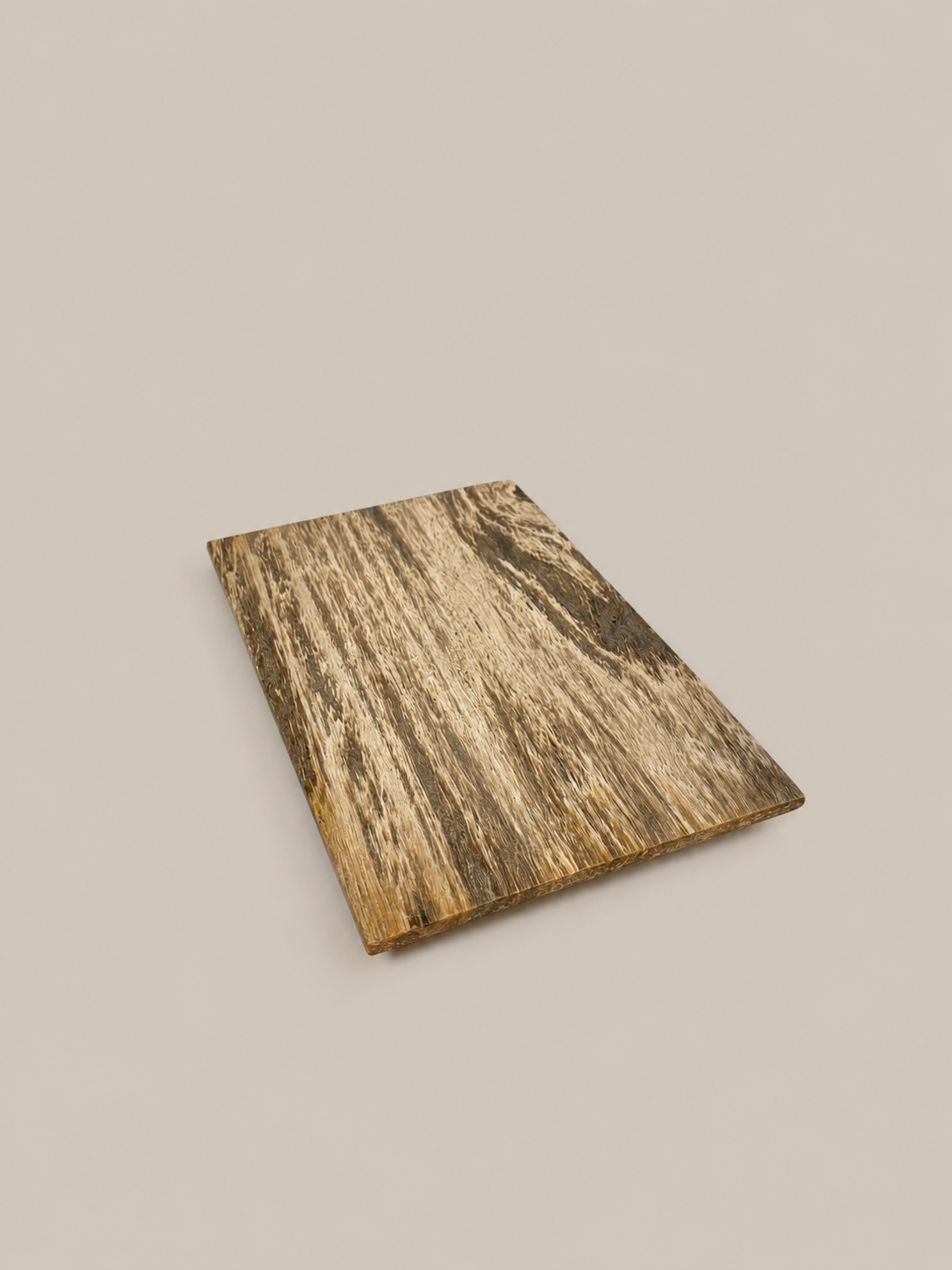 SUPPORT PLATEAU EN BOIS PÉTRIFIÉ
