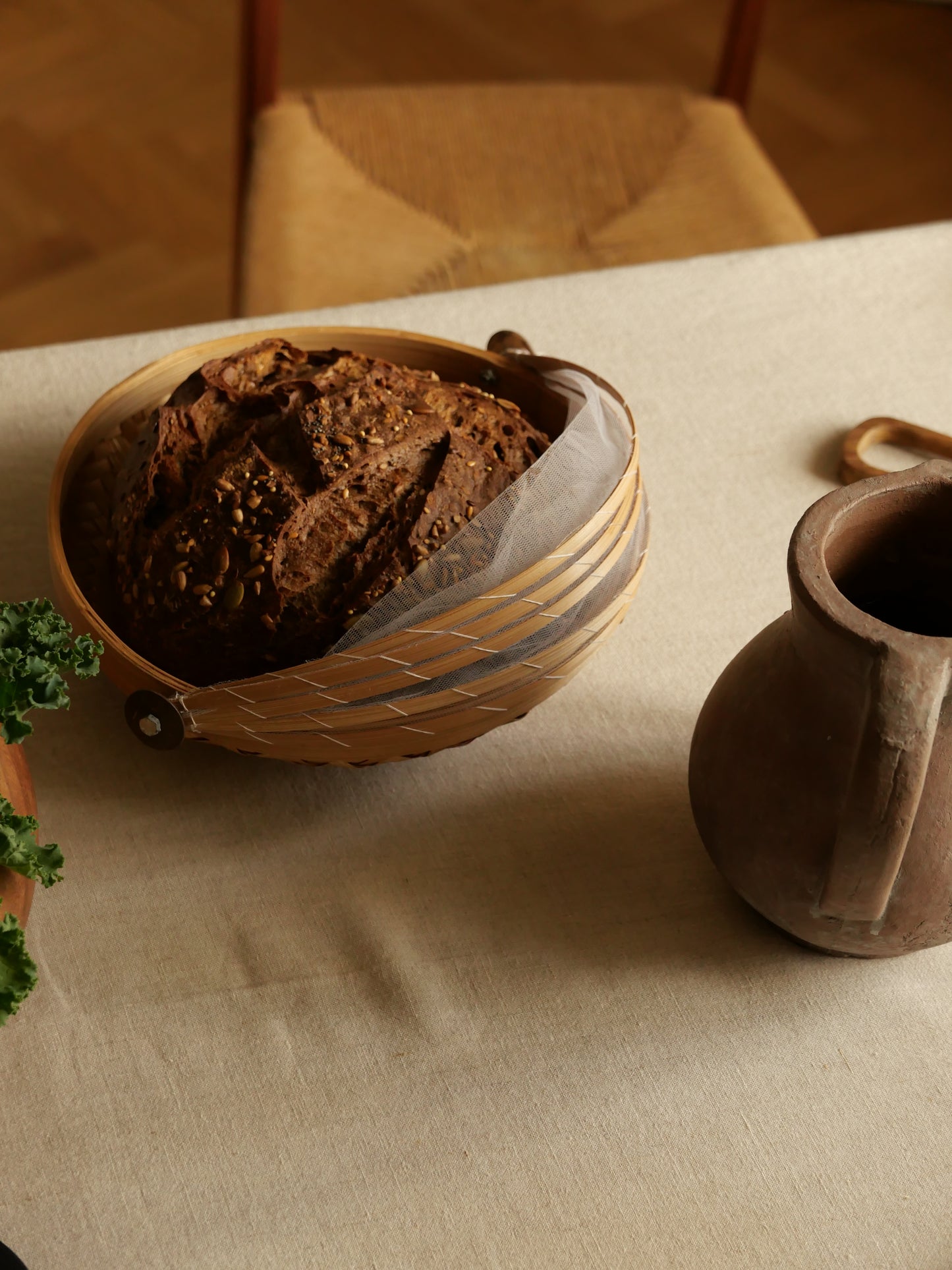 TRIO DE PANIERS EN BAMBOU