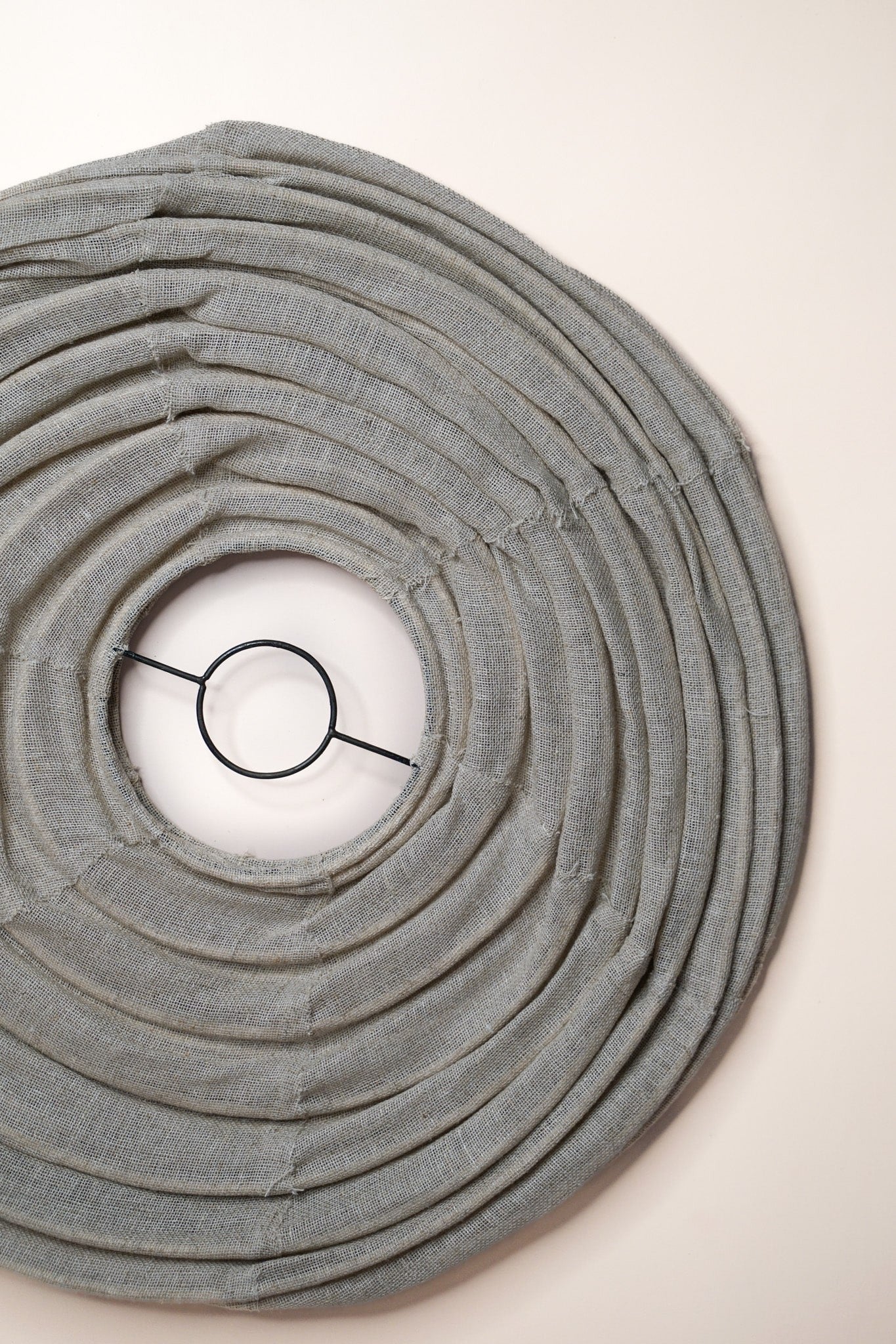 ABAT-JOUR POUR PLAFONNIER EN BAMBOU ET LIN