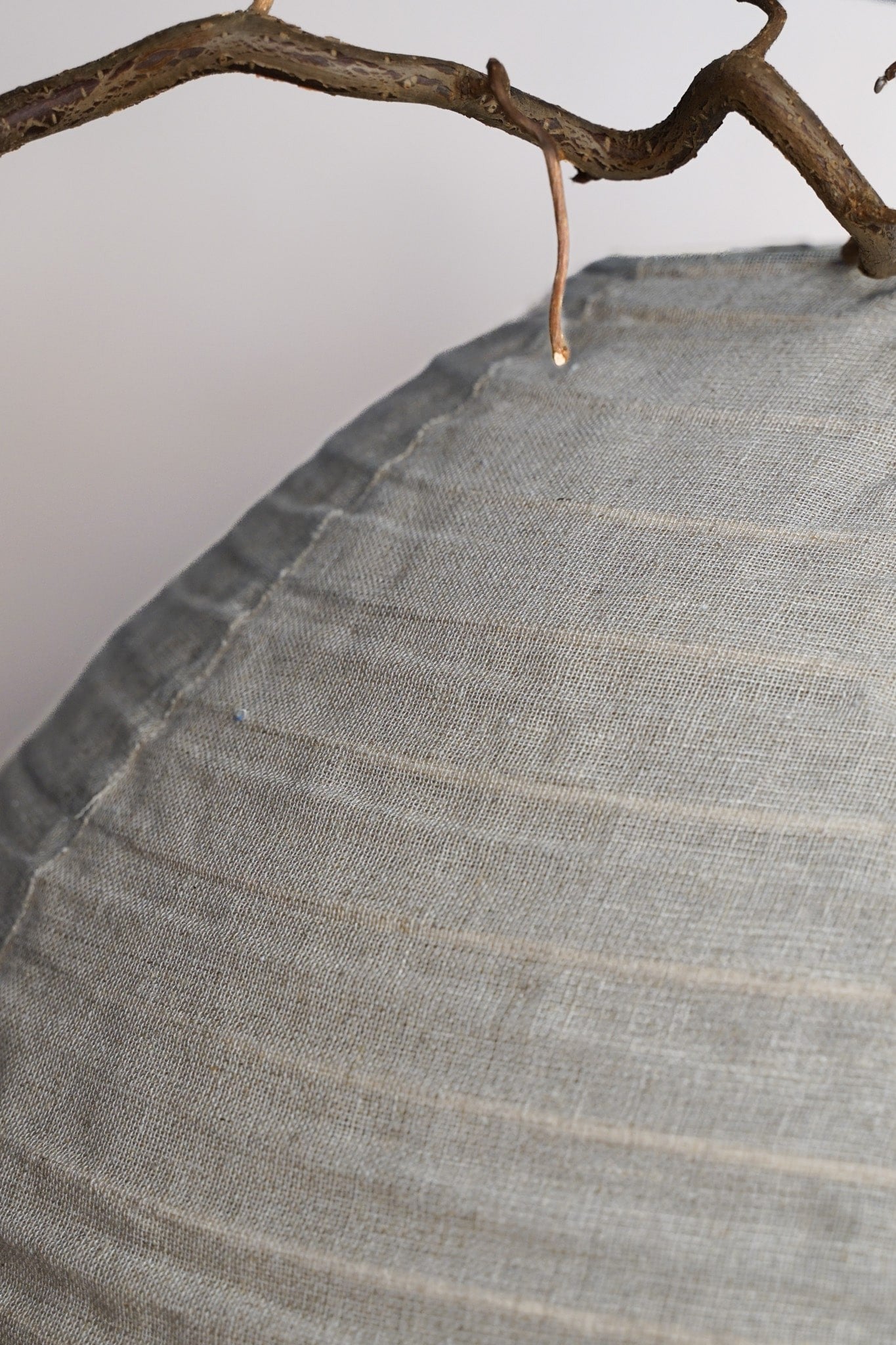 ABAT-JOUR POUR PLAFONNIER EN BAMBOU ET LIN