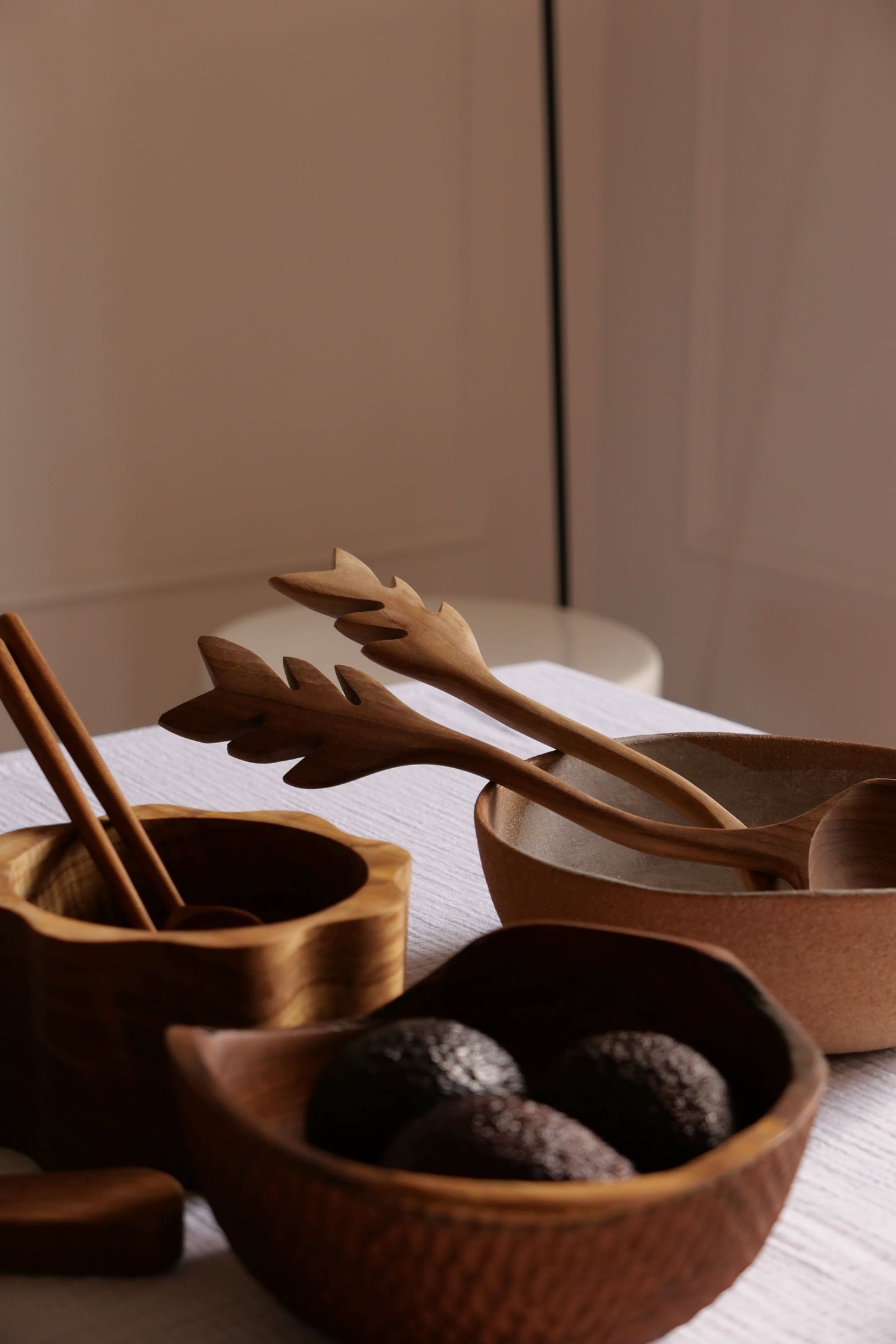 GRANDS COUVERTS À SALADE NIHI