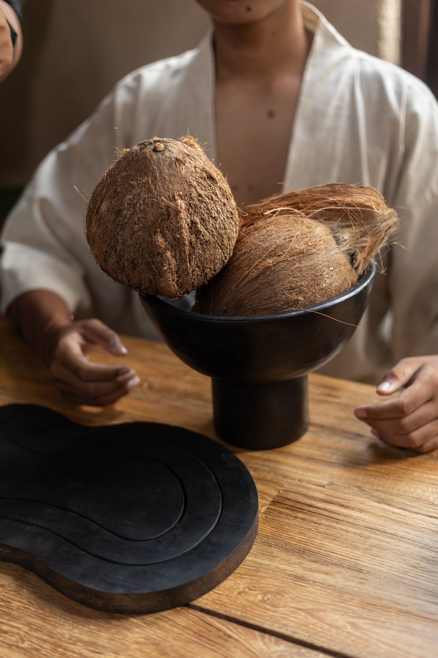 DESSOUS DE PLAT EN BOIS BRÛLÉ WOODMATA