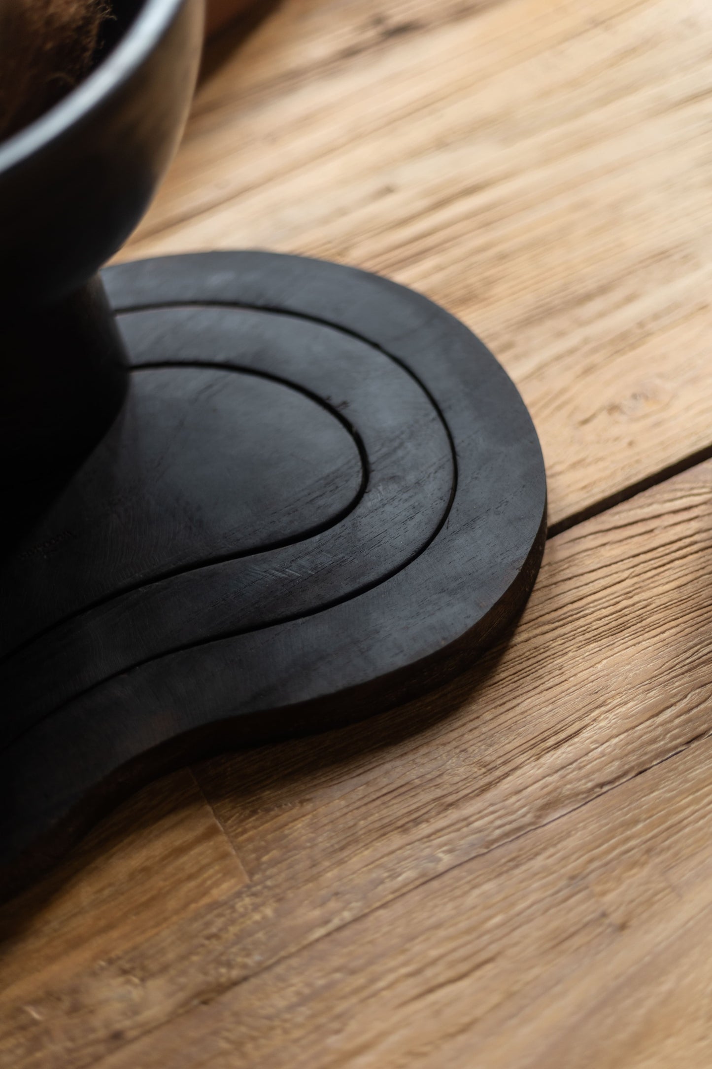 DESSOUS DE PLAT EN BOIS BRÛLÉ WOODMATA