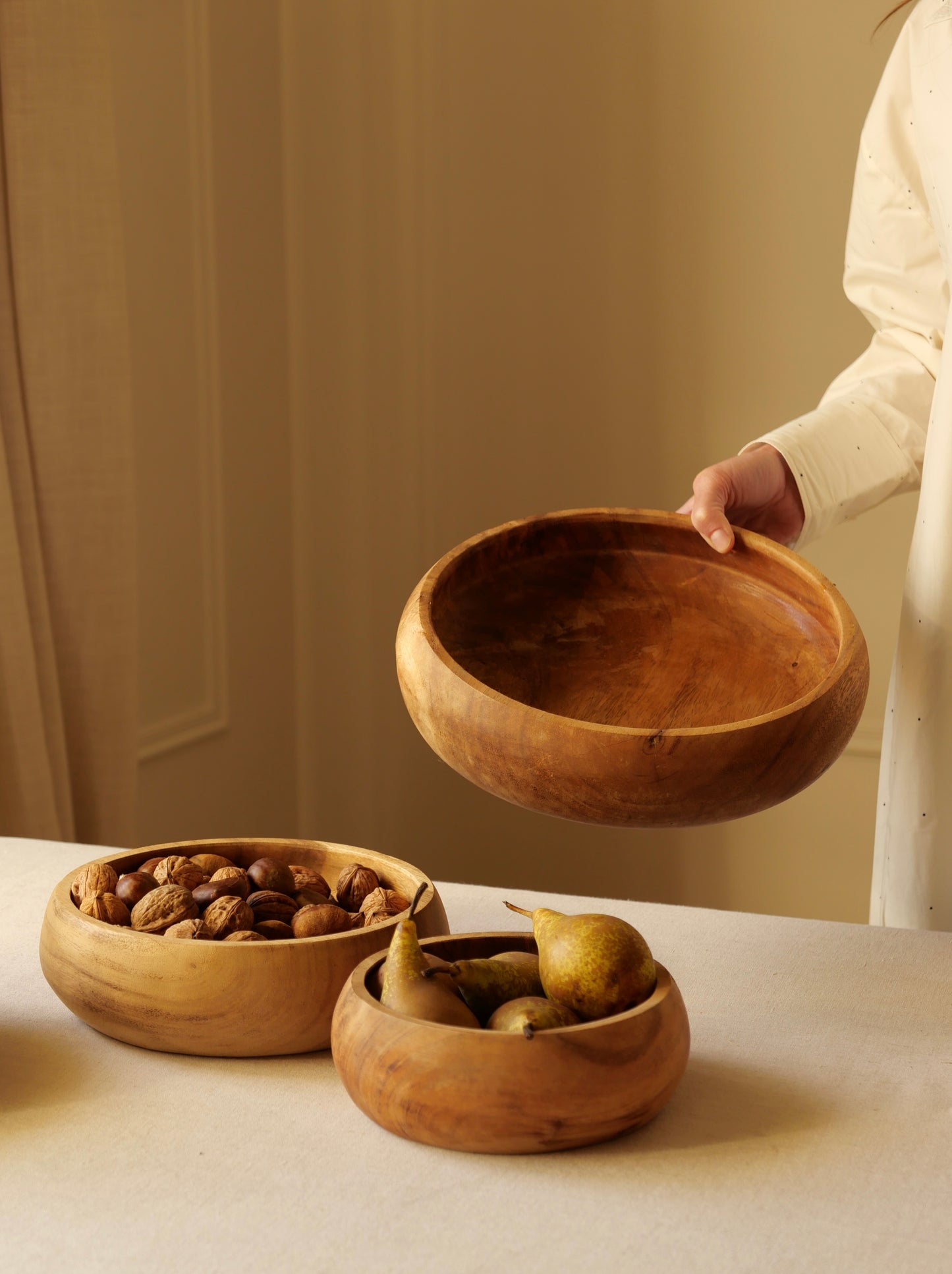 LOT DE 3 SALADIERS SENI