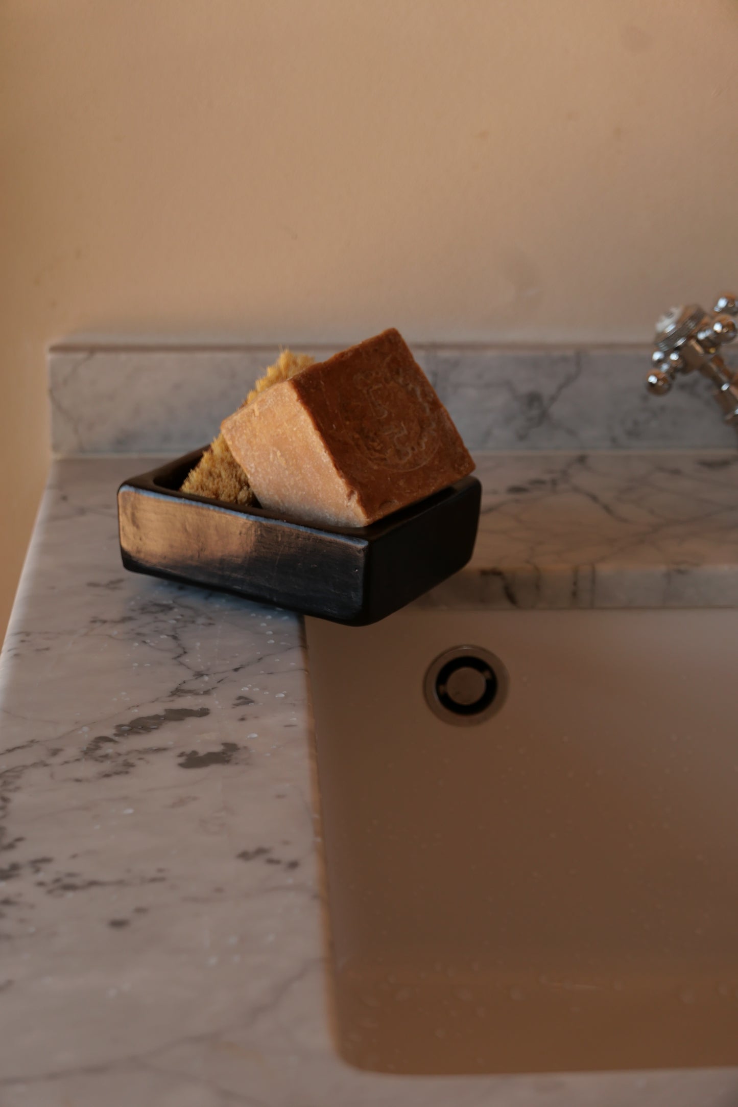 PORTE SAVON EN TERRACOTTA