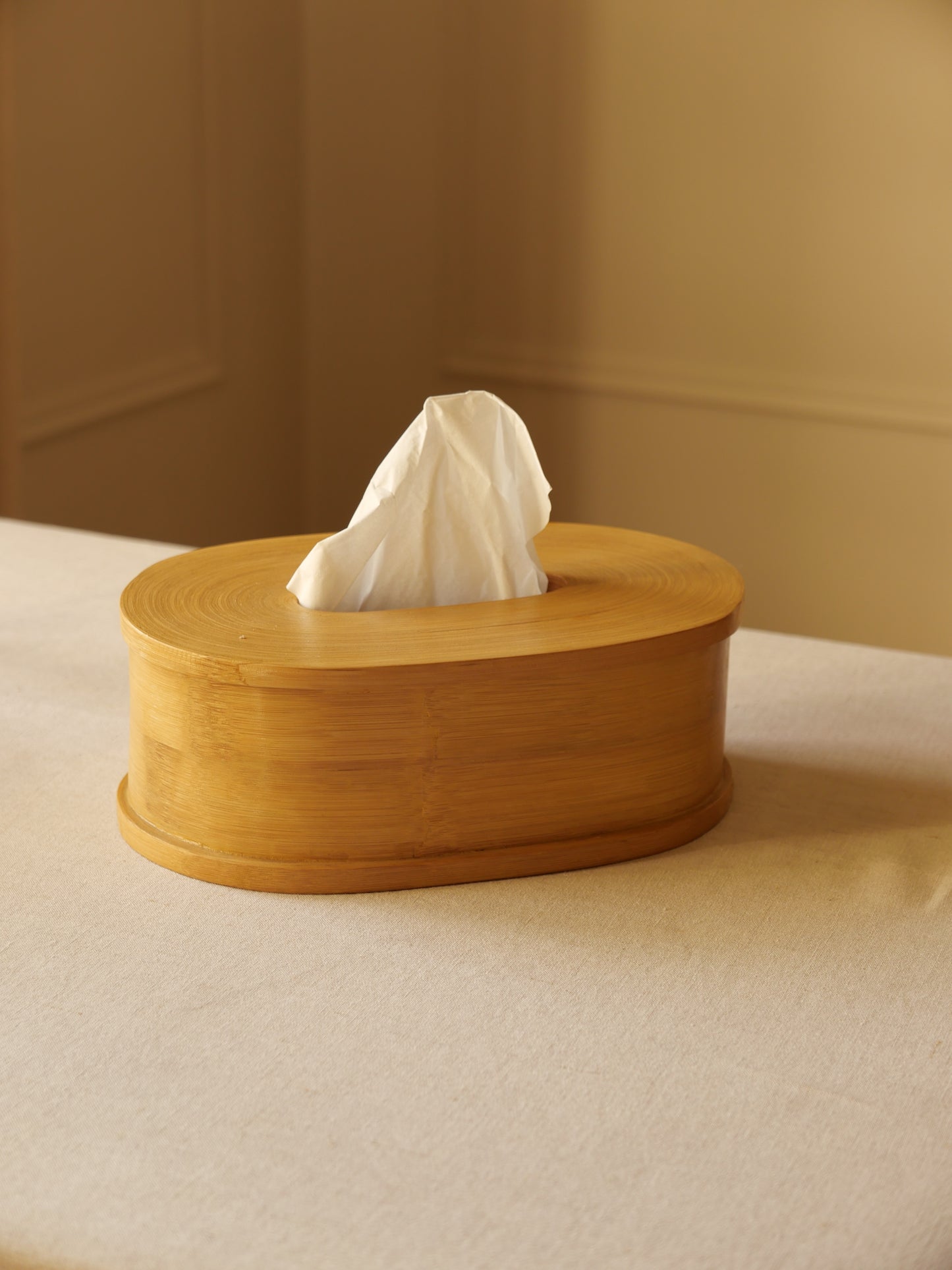 BOITE MOUCHOIRS BAMBOU