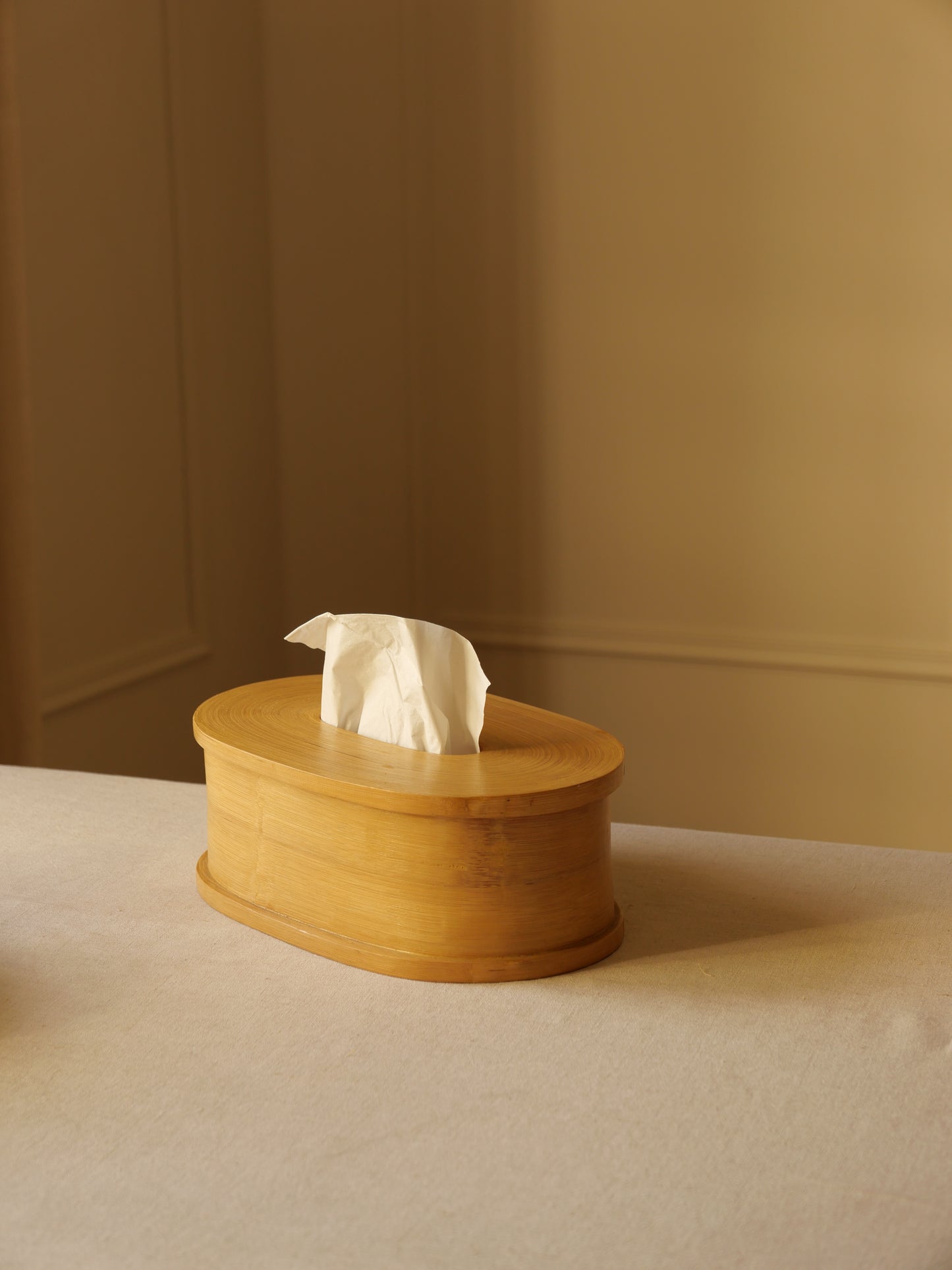 BOITE MOUCHOIRS BAMBOU