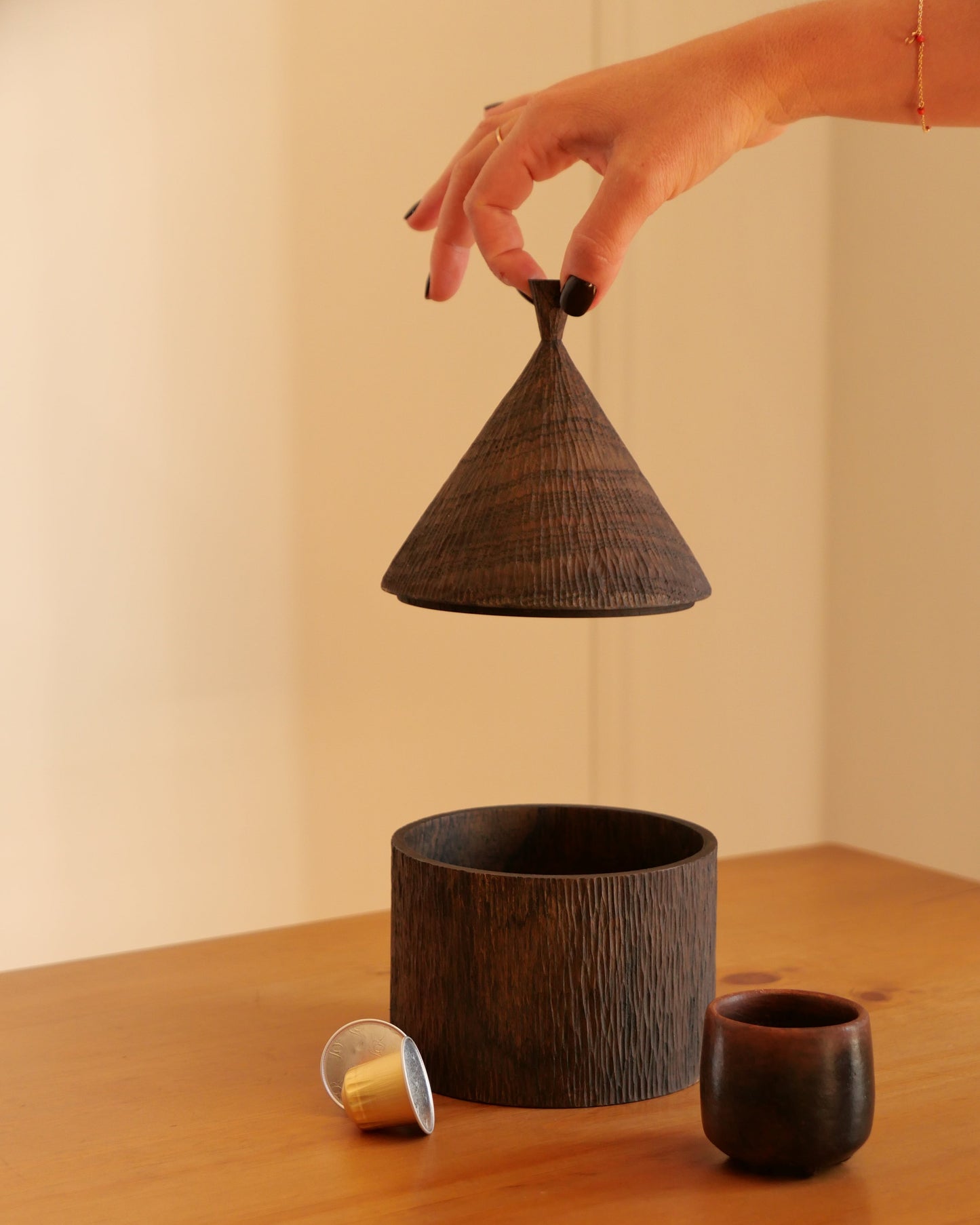 BOÎTE AVEC COUVERCLE CUPA