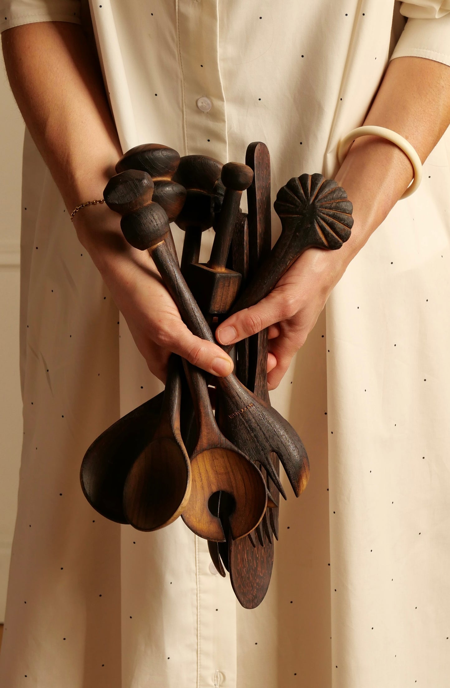 COUVERTS À SALADE SHELL