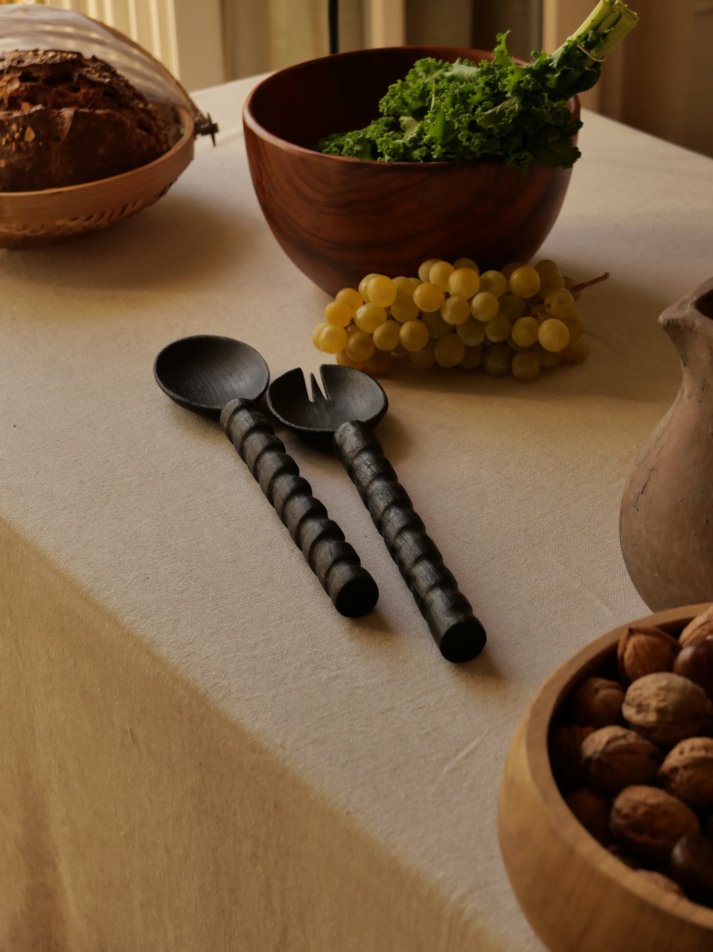 COUVERTS À SALADE VRILLES WOODMATA