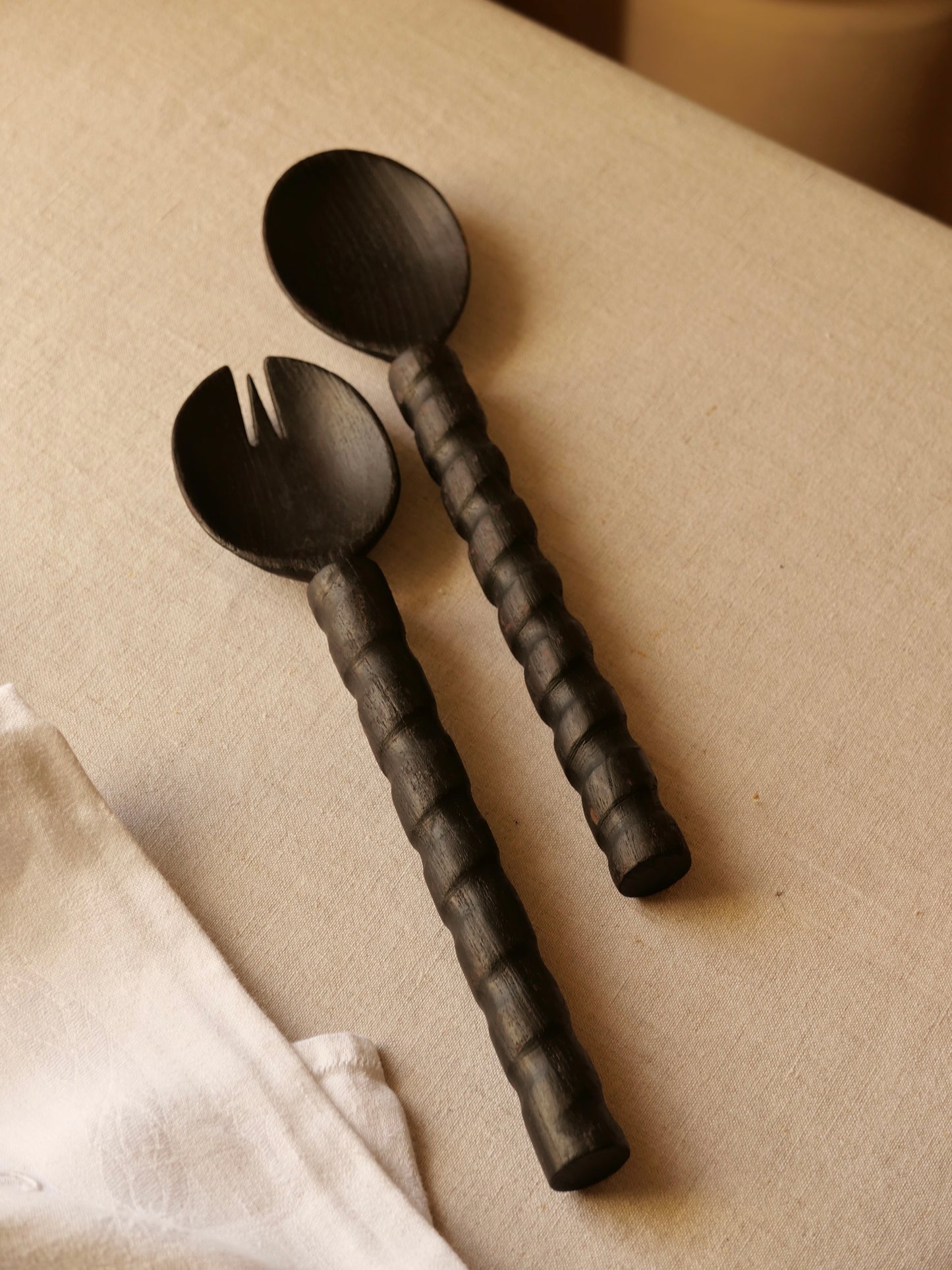 COUVERTS À SALADE VRILLES WOODMATA