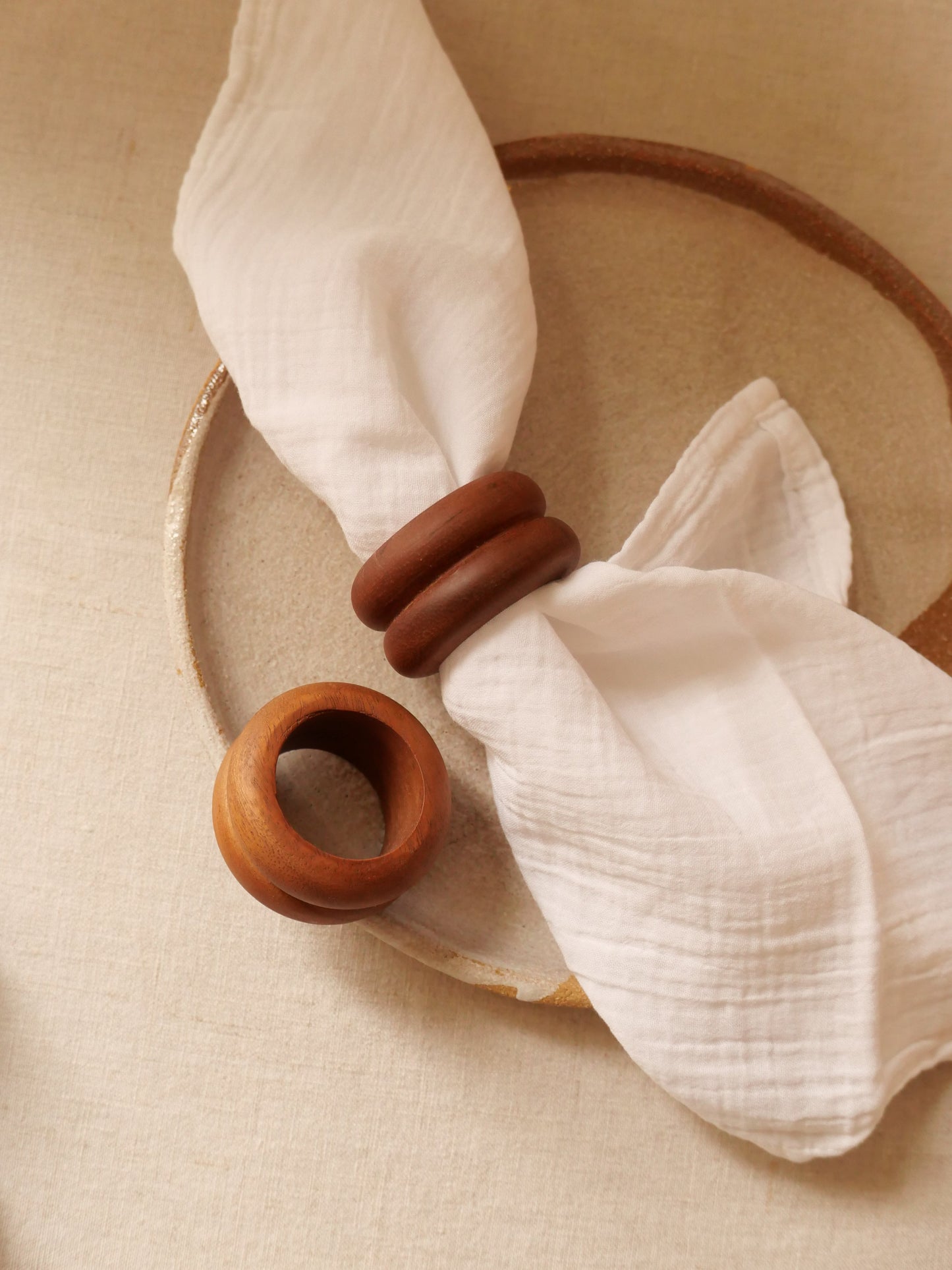 ROND DE SERVIETTE DUO