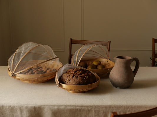 TRIO DE PANIERS EN BAMBOU